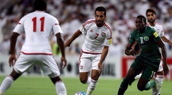 علي مبخوت من منتخب الإمارات (أرشيف)