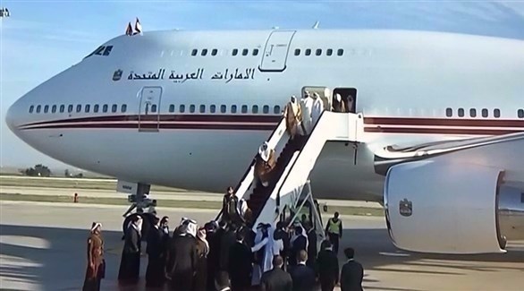 محمد بن راشد  يصل العاصمة الأردنية عمان مع الوفد المرافق له لحضور القمة العربية (تويتر)
