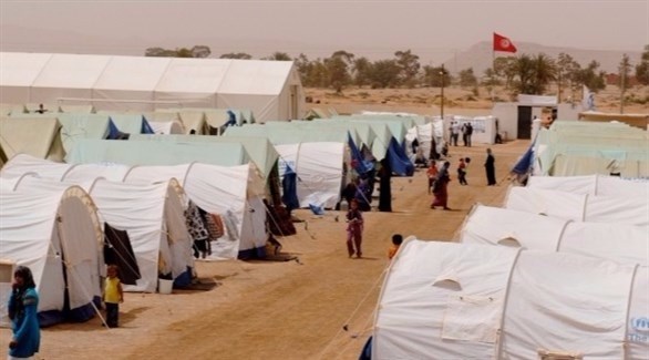 مخيم الشوشة في جنوب تونس (أرشيف)