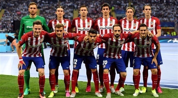 فريق أتلتيكو مدريد (أرشيف)