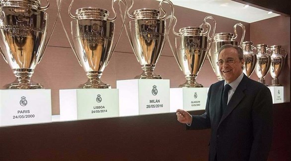 رئيس ريال مدريد فلورنتينو بيريز (أرشيف)