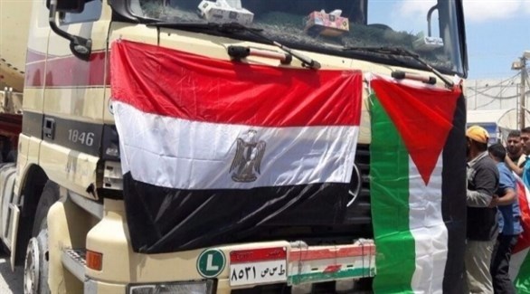 وصول شحنات الوقود الصناعي من مصر إلى غزة (أرشيف)