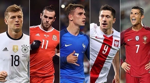 نجوم تصفيات أوروبا المؤهلة لكأس العالم 2018 