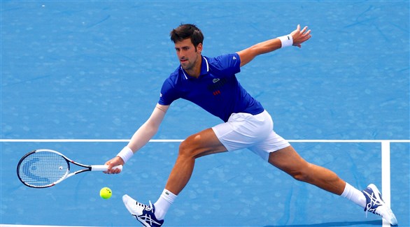 لاعب التنس الصربي نوفاك ديوكوفيتش (رويترز)