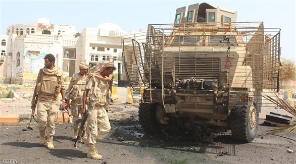 عناصر من قوات الحزام الأمني اليمني في أبين (أرشيف)