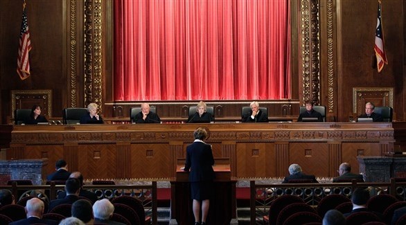 جلسة في المحكمة العليا الأمريكية (أرشيف)