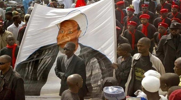 موالون للزكزكي يتظاهرون  في نيجيريا (أرشيف)