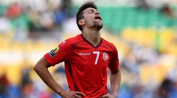 لاعب المنتخب التونسي يوسف المساكني (أرشيف)