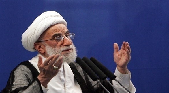رئیس مجلس خبراء القیادة في إيران المحافظ  أحمد جنتي (أرشيف)