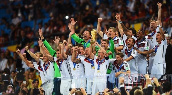 تتويج ألمانيا بكأس العالم 2014 (أرشيف)