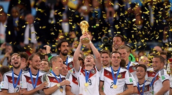 منتخب ألمانيا آخر المتوجين ببطولة كأس العالم (أرشيف)