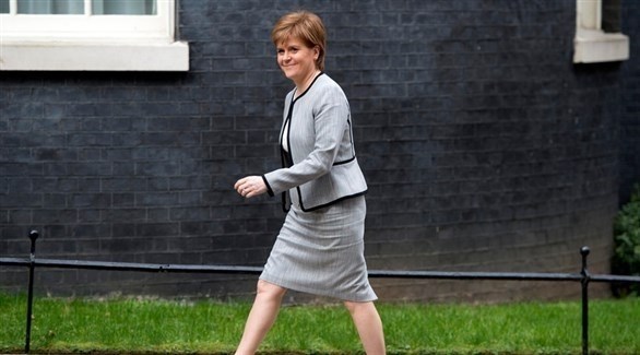 الوزيرة الأولى الاسكتلندية نيكولا ستورجيون (إ ب أ)