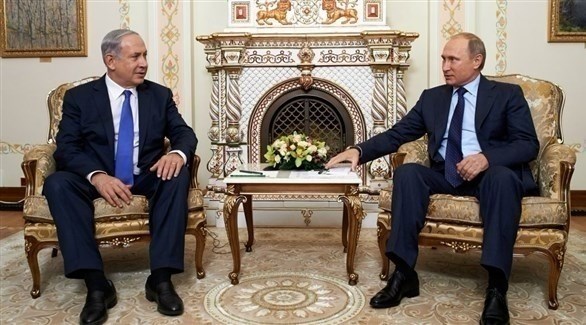 رئيس الوزراء الإسرائيلي نتانياهو والرئيس الروسي بوتين (أرشيف)