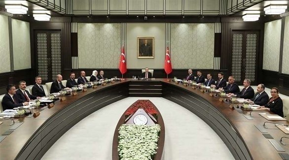 الحكومة التركية برئاسة الرئيس التركي رجب طيب أردوغان (أرشيف)