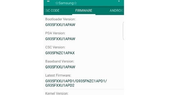 تطبيق Phone Info Samsung (أرشيف)