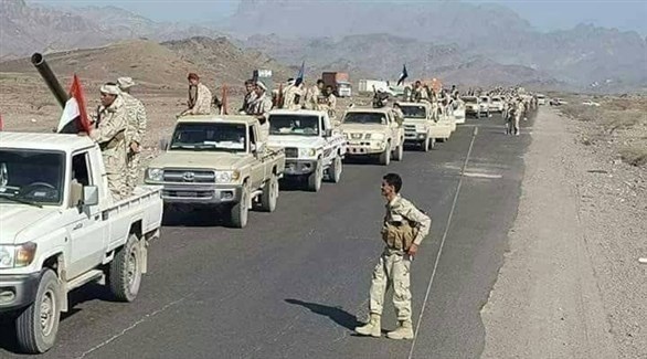 قافلة عسكرية للجيش الوطني اليمني على مشارف الحديدة (أرشيف)