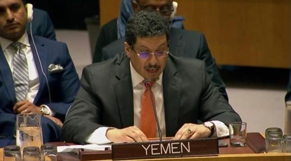  مندوب اليمن الدائم لدى الأمم المتحدة أحمد عوض بن مبارك (أرشيف)
