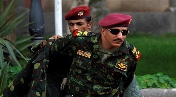 نجل شقيق الرئيس اليمني الراحل علي صالح وقائد أولوية المقاومة اليمنية العميد طارق صالح (أرشيف)
