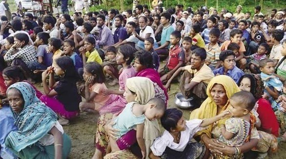 لاجؤو الروهينغا في بنغلاديش (أرشيف)