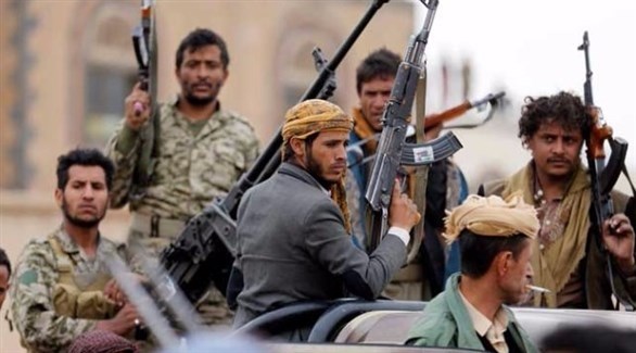 عناصر مسلحة لميليشيا الحوثي الإرهابية (أرشيف)