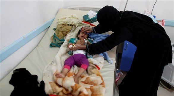 معالجة أحد الاطفال في مستشفيات اليمن (أرشيف)