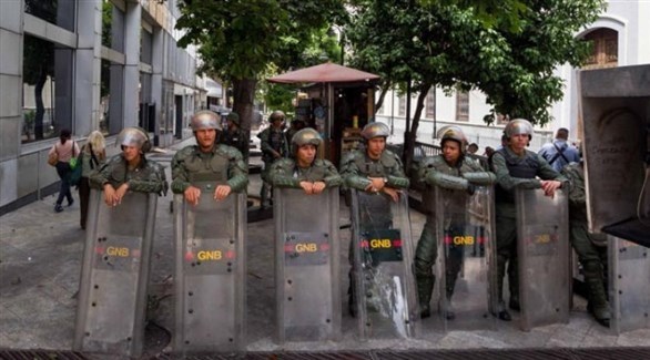 عناصر من الأمن الفنزويلي (أرشيف)