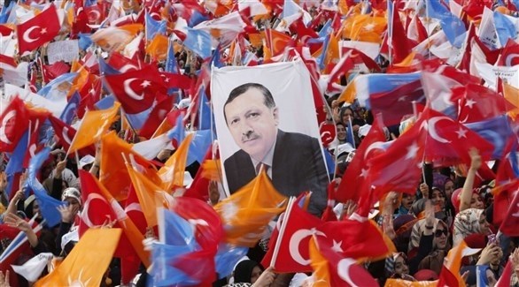 تجمع انتخابي مناصر لأردوغان في تركيا (أرشيف)
