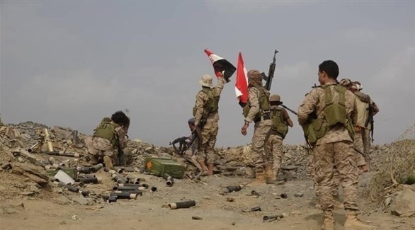 جنود من الجيش اليمني في إحدى العمليات عسكرية (أرشيف)