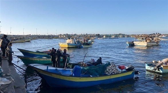 قوارب صيادين من غزة (أرشيف)