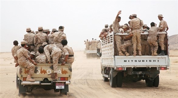 آليات وجنود من الجيش اليمني (أرشيف)