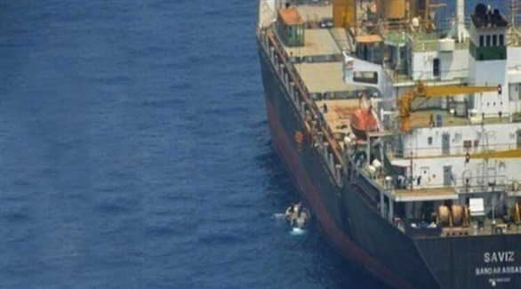 سفينة سافيز الإيرانية في مياه الحديدة (أرشيف)