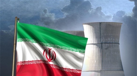 صورة مركبة لمنشأة نووية وعلم إيراني (أرشيف)