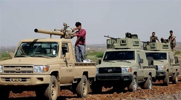 مركبات عسكرية تابعة للجيش اليمني (أرشيف)