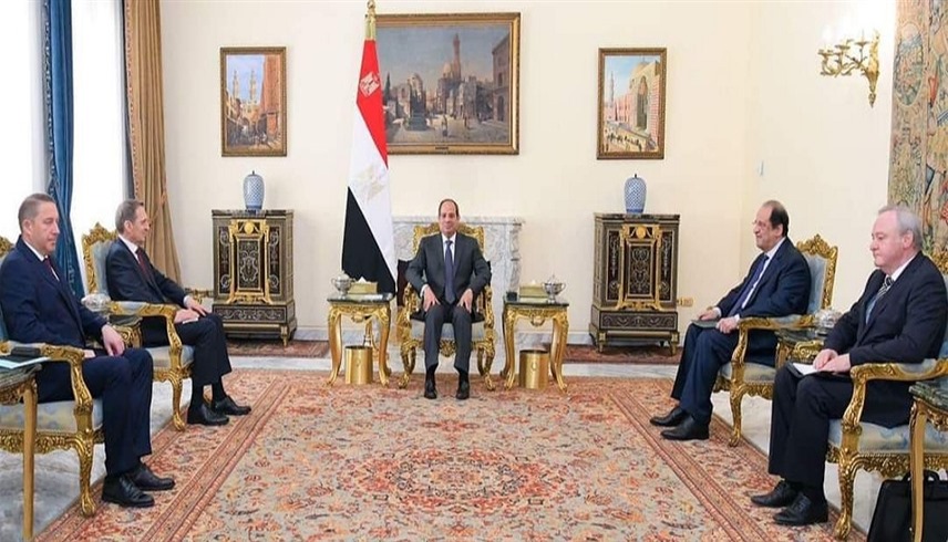 جانب من اللقاء (الرئاسة المصرية)