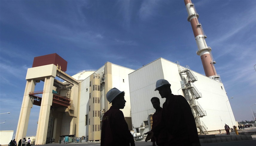 مفاعل نووي في إيران (أ ف ب)
