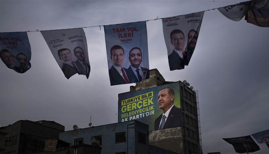 لوحات إعلانية لمرشحي الانتخابات في تركيا (أرشيف)