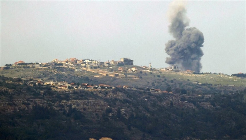 دخان بعد قصف إسرائيلي في جنوب لبنان (أرشيف)