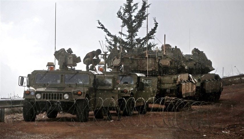آليات عسكرية إسرائيلية على مشارف قطاع غزة (أرشيف)