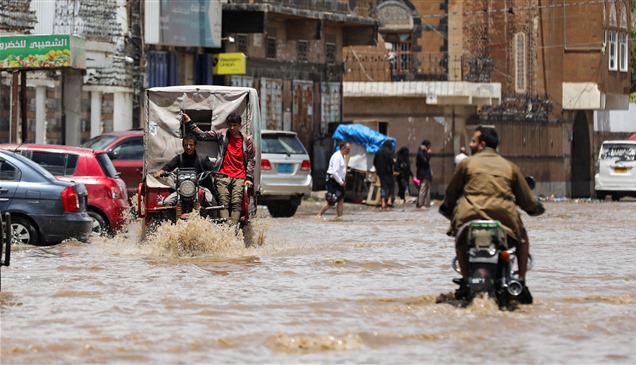 12 قتيلاً جرّاء السيول في شرق اليمن