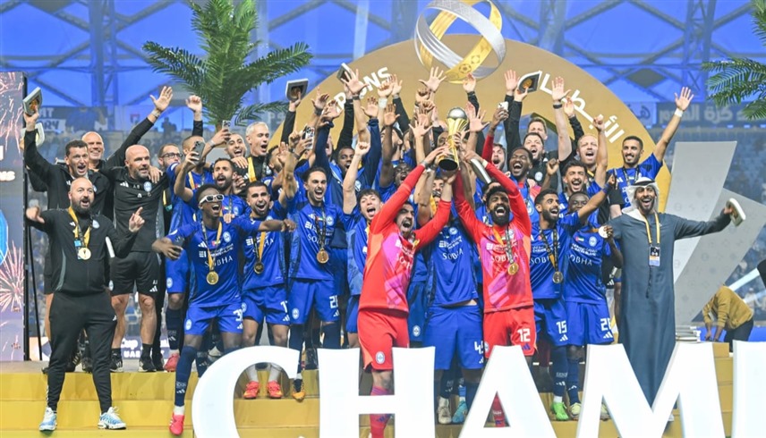 من لقاء النصر وقطر (إكس)