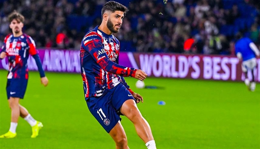 لاعب خط وسط سان جيرمان ماركو أسينسيو (إكس)