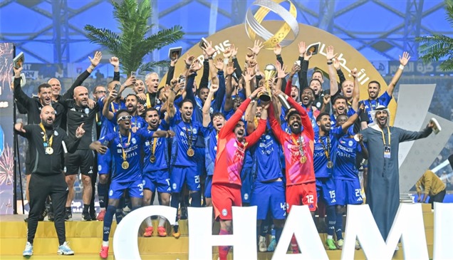 النصر بطلاً لكأس السوبر الإماراتي القطري