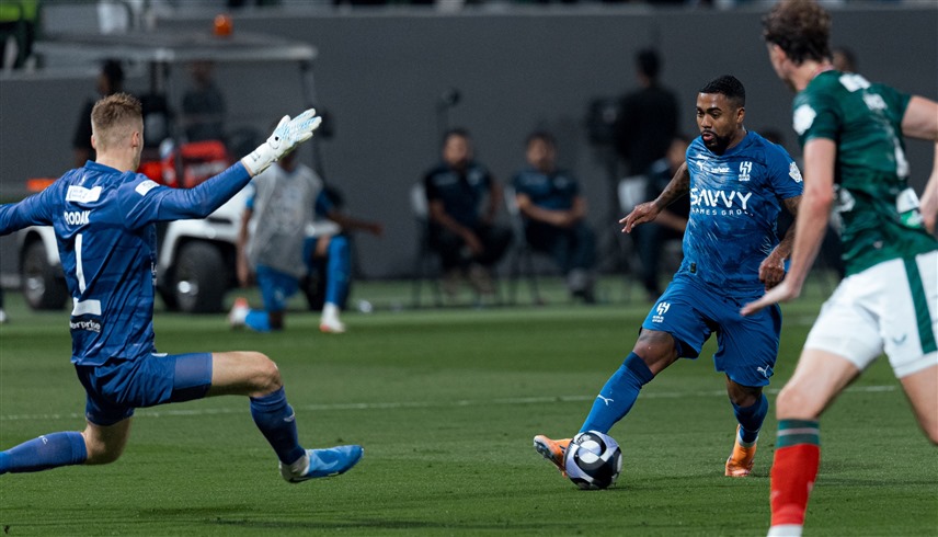 من لقاء الهلال والاتفاق (إكس)