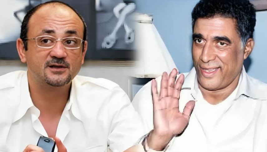 أحمد زكي وشريف عرفة
