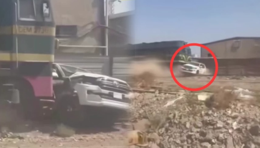 لقطات من الحادث