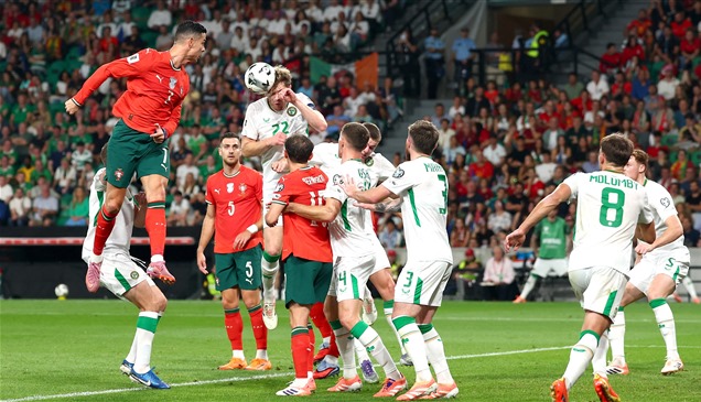 البرتغال تنتزع فوزاً صعباً أمام أيرلندا
