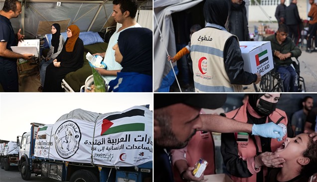 بالأرقام| الإمارات أكبر مانح عالمياً.. فزعة "عيال زايد" تغيث غزة طوال عامي الحرب  