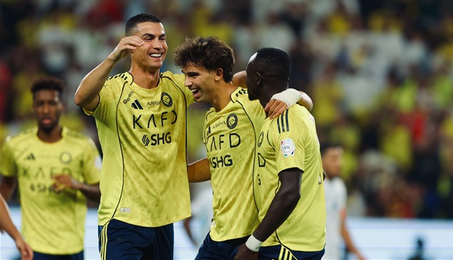 "هاتريك" فيلكس يقود النصر للفوز على الفتح