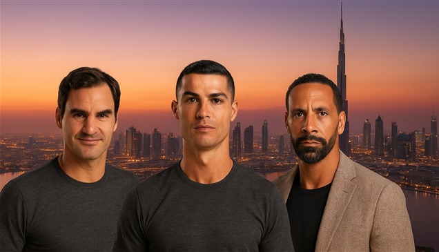 كريستيانو رونالدو وفرديناند وروجر فيدرر يستقرون في الإمارات 