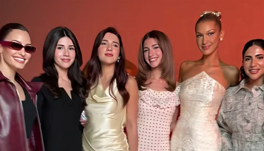 بيلا حديد مع المؤثرات العربيات